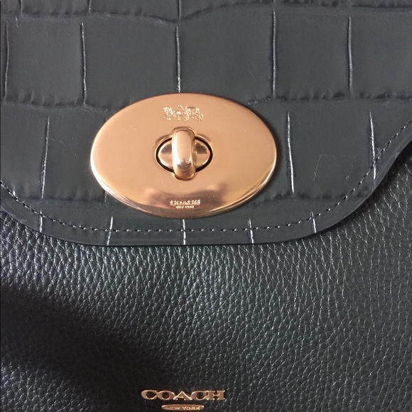 Coach Blake Flap Carryall Satchel Handbag Bag $450 - Picture 8 of 8